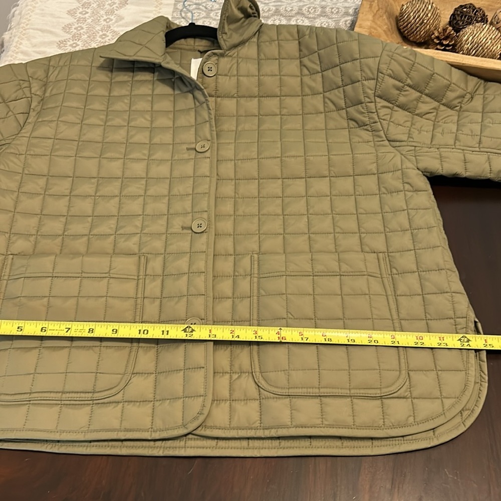 Hudson North Women’s Olive Quilt Polyfill Lightweight Jacket Size M NWT - Picture 15 of 16